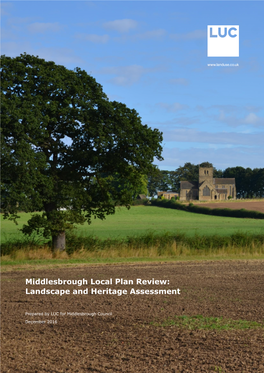 Landscape and Heritage Assessment