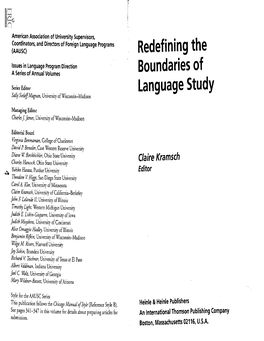 The Foreign Language Classroom As a Multilingual Speech