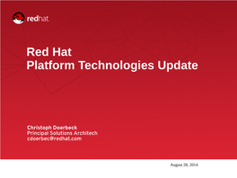 Red Hat Enterprise Linux 4 – End of Maintenance Was March 31, 2012