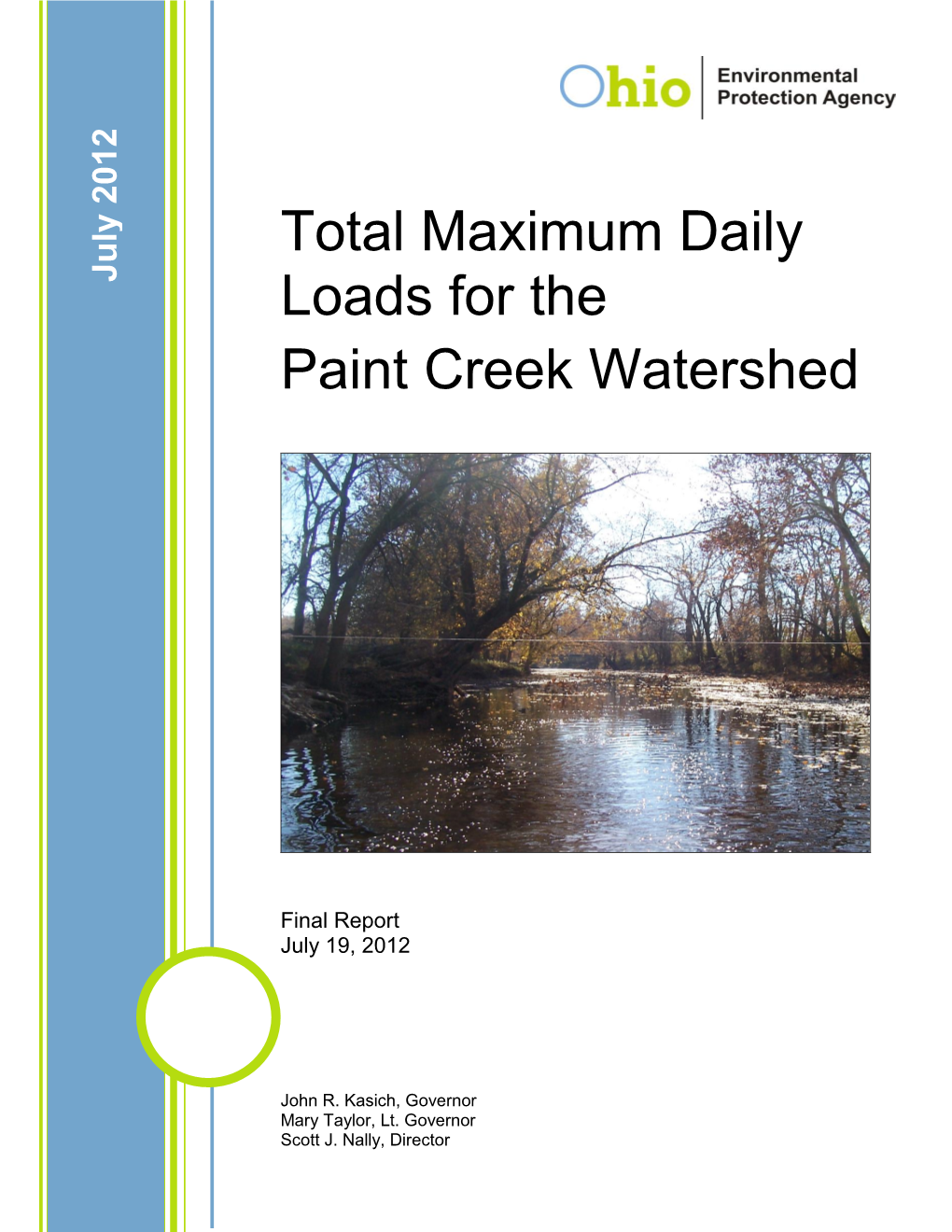 Total Maximum Daily Loads for the Paint Creek Watershed