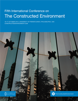 The Constructed Environment