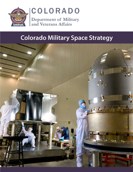 Colorado Military Space Strategy Table of Contents