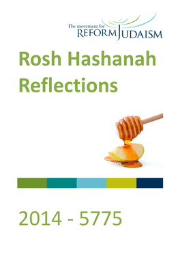 Rosh Hashanah Reflections