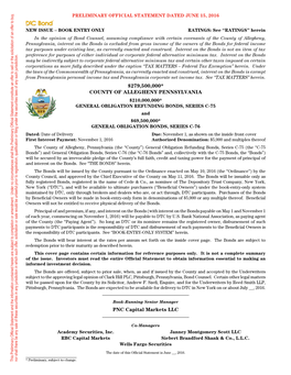 County of Allegheny Pennsylvania General Obligationbonds,Seriesc-76