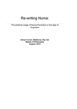 Re-Writing Numa