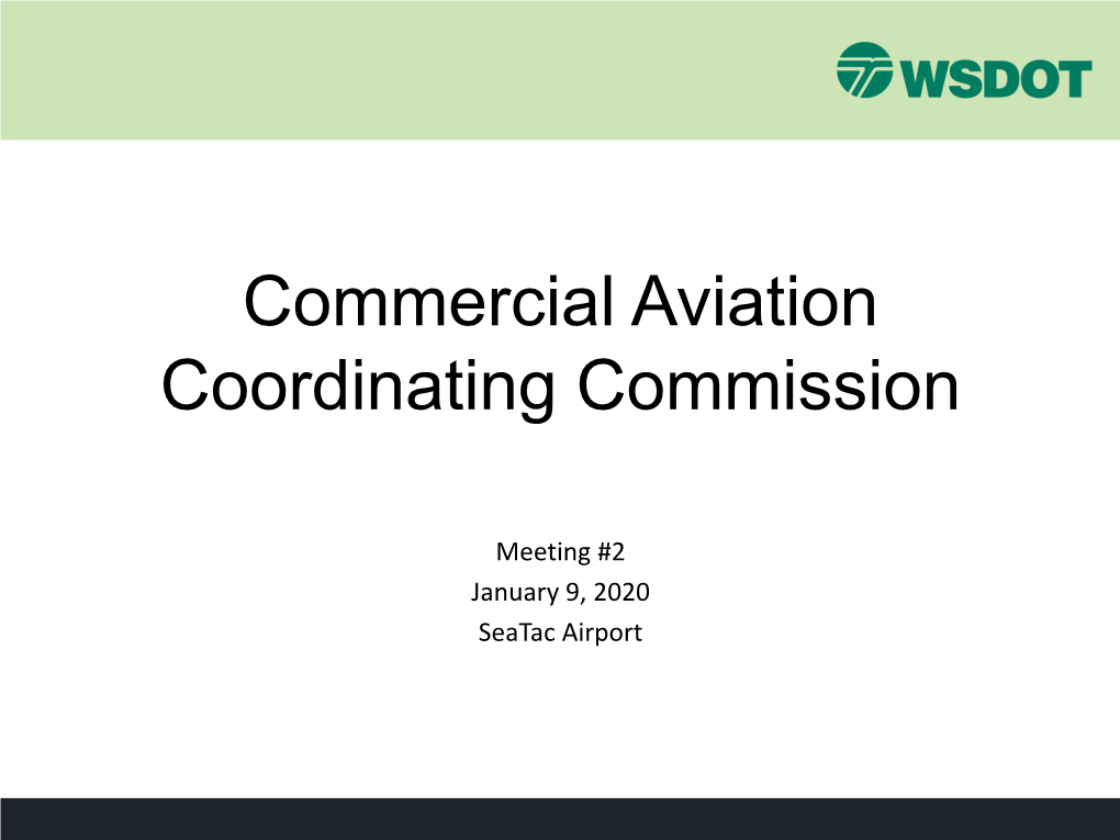 Commercial Aviation Coordinating Commission