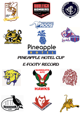 Velocity Sports AFL Queensland State League - Pineapple Hotel Cup Western MAGPIES Wilston Grange GORILLAS No Name G B No Name G B