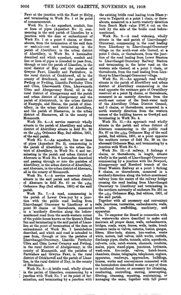 9006 -The London Gazette, November 26, 1909*