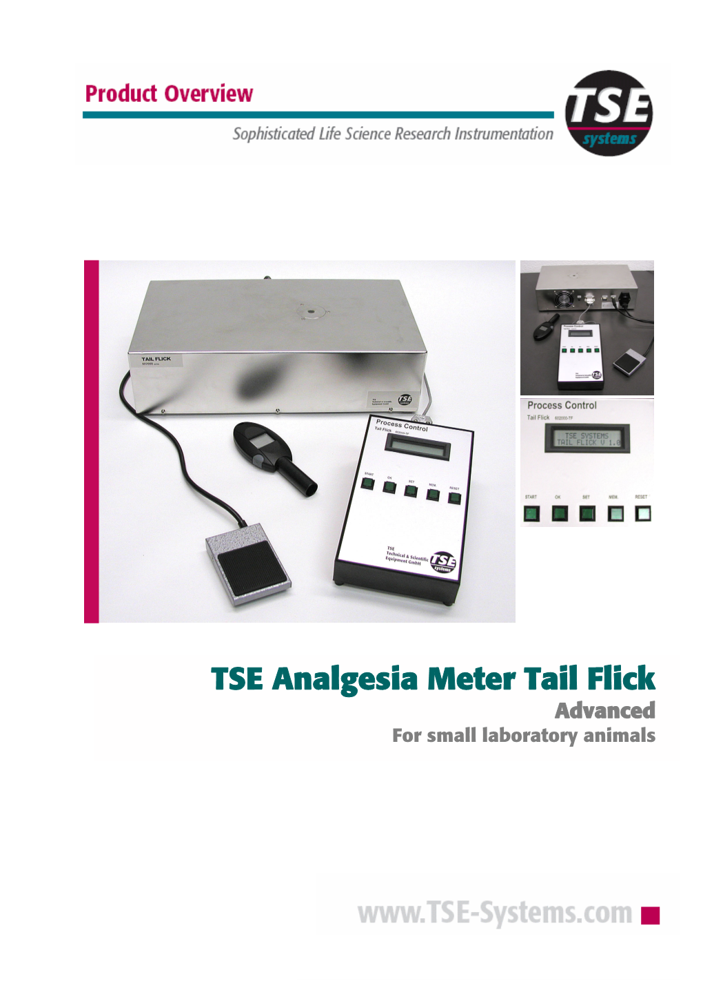 TSE Analgesia Meter Tail Flick