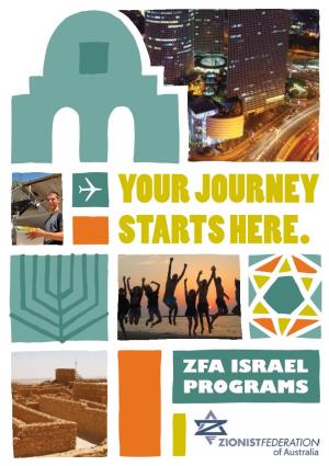 Zfa Israel Programs Your Journey Starts Here