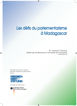 Les Défis Du Parlementarisme À Madagascar