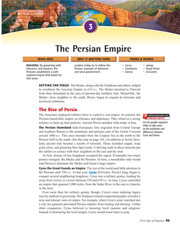 The Persian Empire