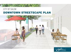 City of Salem Downtown Streetscape Plan Acknowledgements