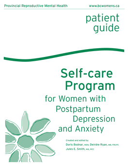 Postpartum Depression & Anxiety