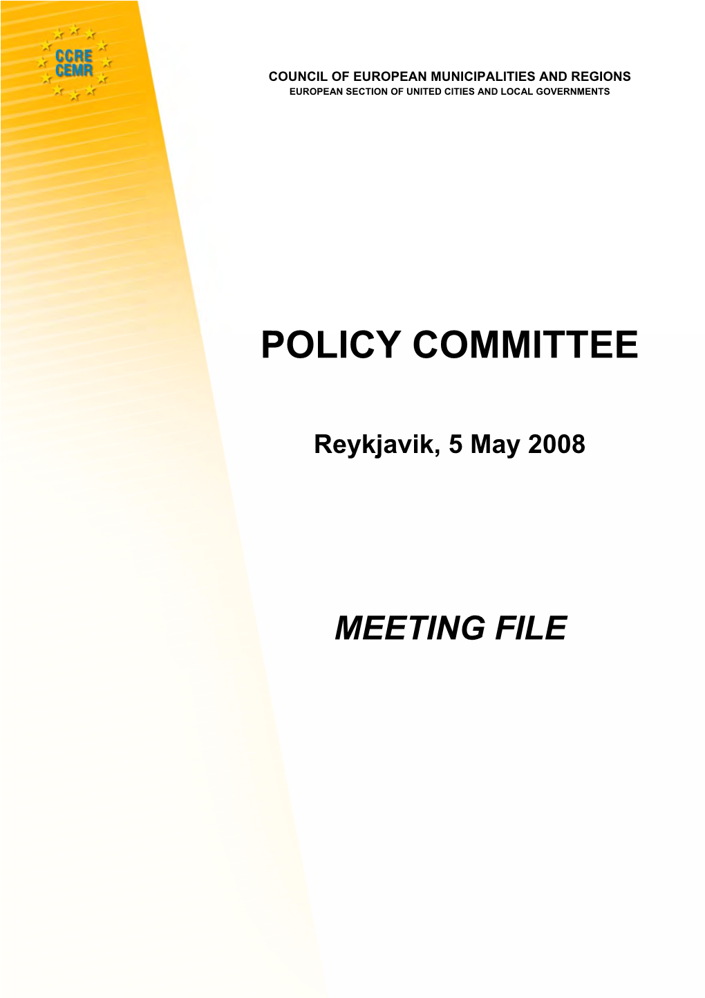 Policy Committee