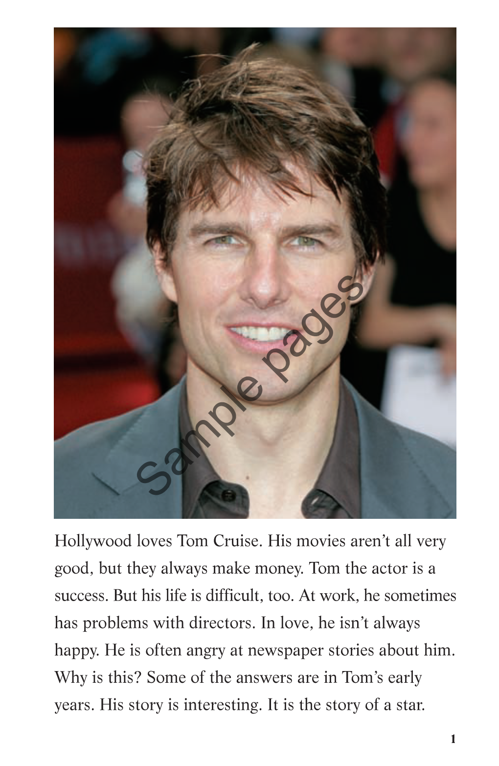 Sample Pages from Tom Cruise