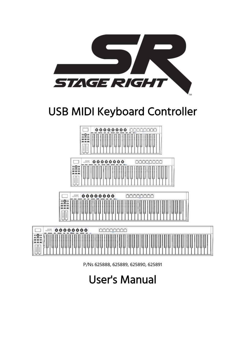 USB MIDI Keyboard Controller User's Manual