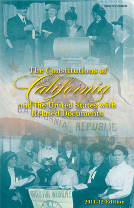 The Constitutions of California and the United States with Related Documents
