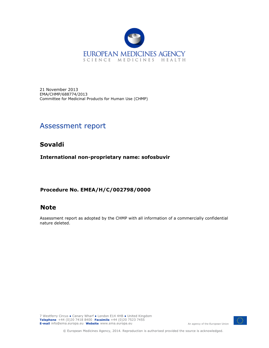 Assessment Report