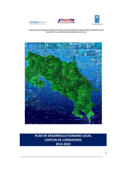 Plan Cantonal De Desarrollo Humano Local Corredores 2013-2023.Pdf