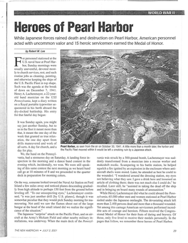 Heroes of Pearl Harbor