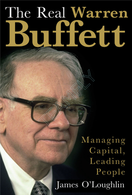 Praise for the Real Warren Buffett