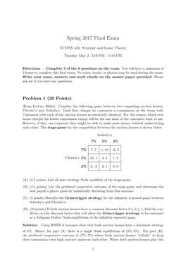 Spring 2017 Final Exam