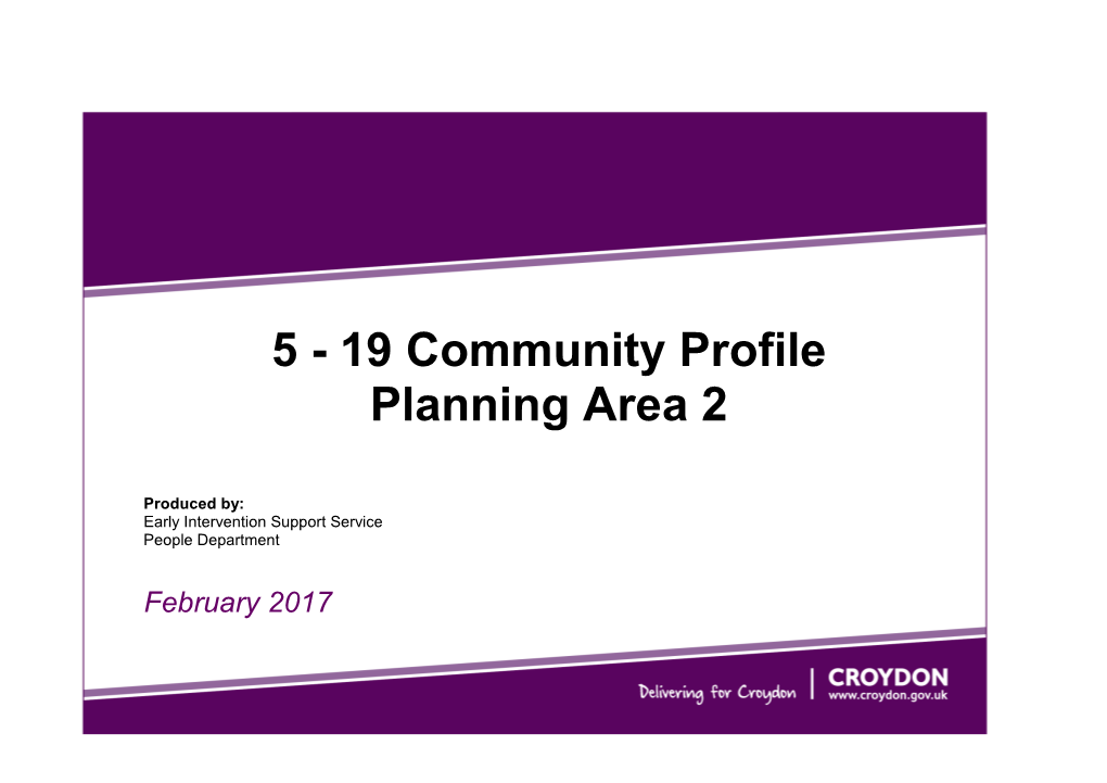 5-19 Community Profile Planning Area 2
