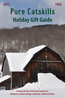 2017 Pure Catskills Holiday Gift Guide