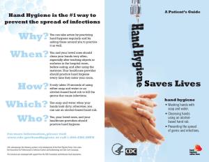 Hand Hygiene Saves Lives Video: the Association for Professionals in Infection Control and Epidemiology and Safe Care Campaign