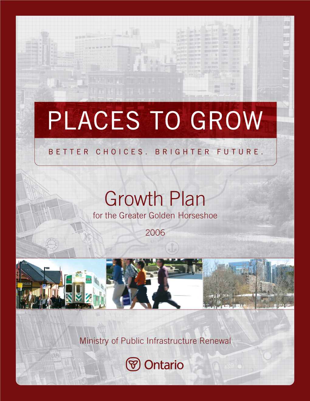 Growth Plan for the Greater Golden Horseshoe 2006