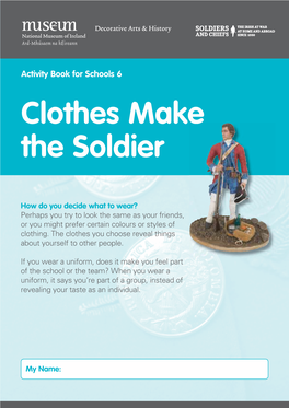 Clothes Make the Soldier Book 6