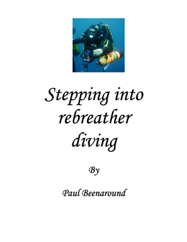 Stepping Into Rebreather Rebreather Diving