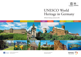 UNESCO World Heritage in Germany (PDF)