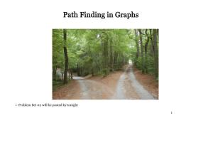 Path Finding in Graphs