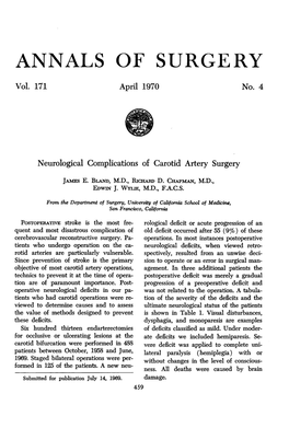 Annals of Surgery