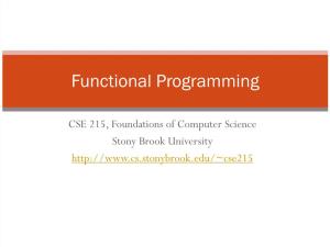 Functional Programming (ML)