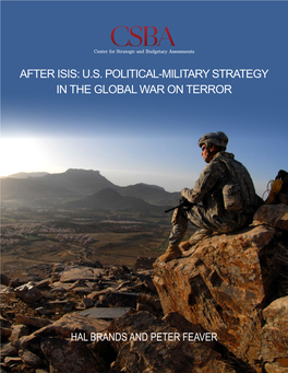 After Isis: U.S. Political-Military Strategy in the Global War on Terror