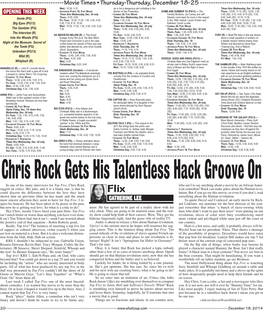 Chris Rock Gets His Talentless Hack Groove On