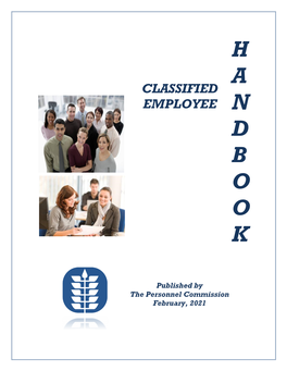 Classified Employee Handbook