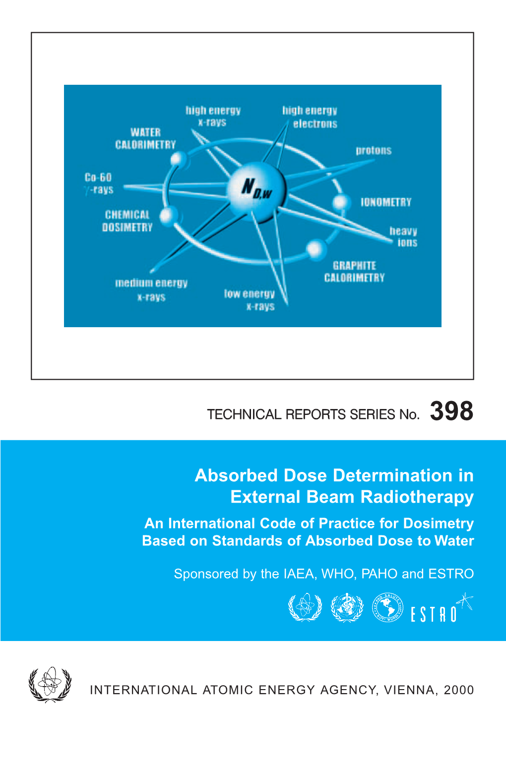 Absorbed Dose Determination In External Beam Radiotherapy An ...