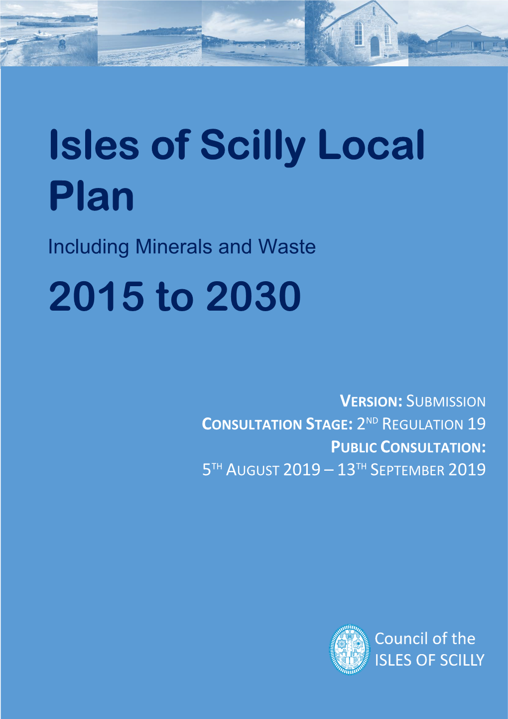 Isles of Scilly Local Plan 2015 to 2030