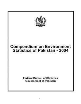 Compendium on Environment Statistics of Pakistan - 2004