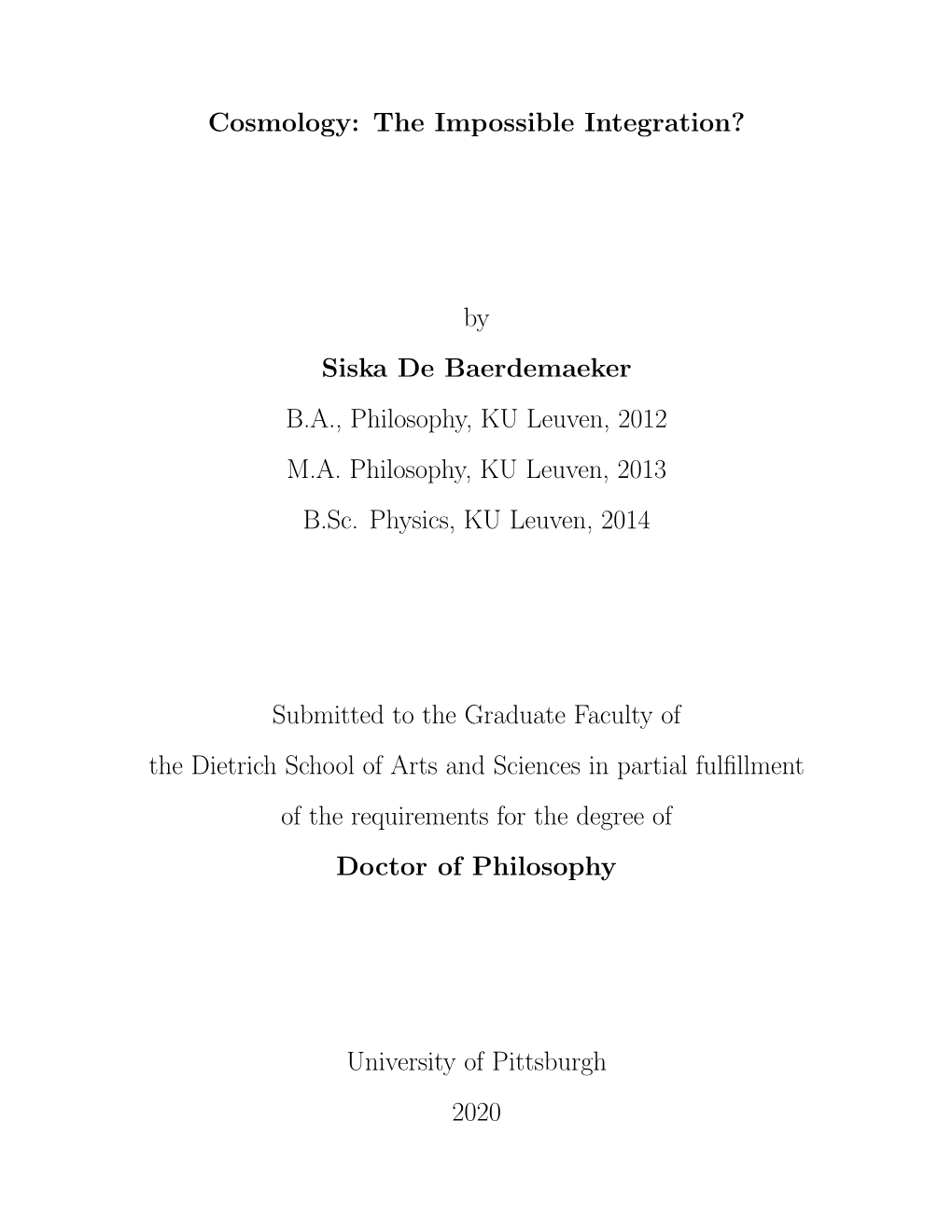 Dissertation Siska De Baerdemaeker