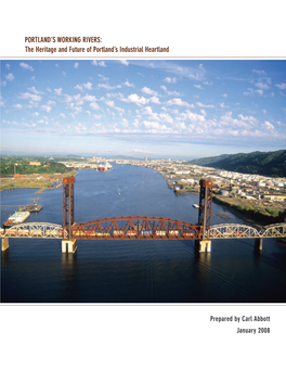 The Heritage and Future of Portland's Industrial Heartland