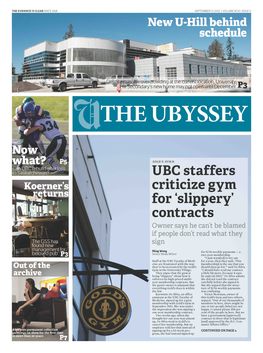 UBC Staffers Criticize Gym for 'Slippery Contracts Owner Says He Can't Be Blamed If People Don't Read What They Sign