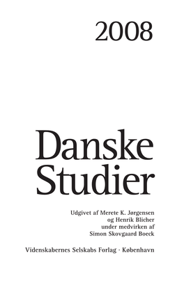 Danske Studier 2008, 103