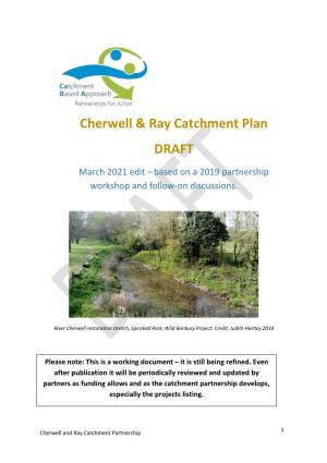 Draft Cherwell and Ray Catchment Plan Mar 2021