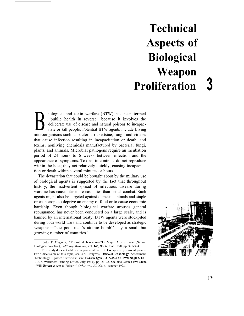 Technologies Underlying Weapons of Mass Destruction