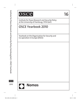 OSCE Yearbook 2010